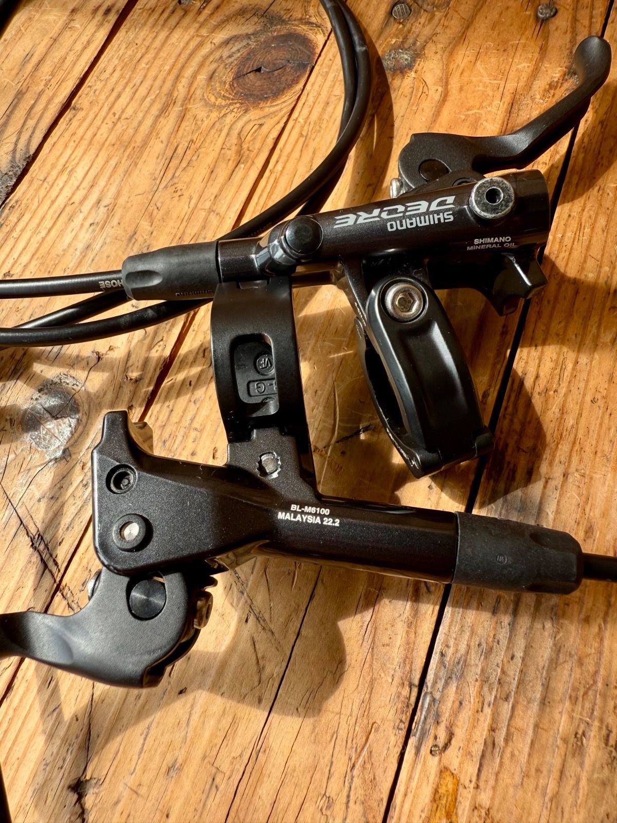 Тормоза гидравлические Shimano Deore M6100