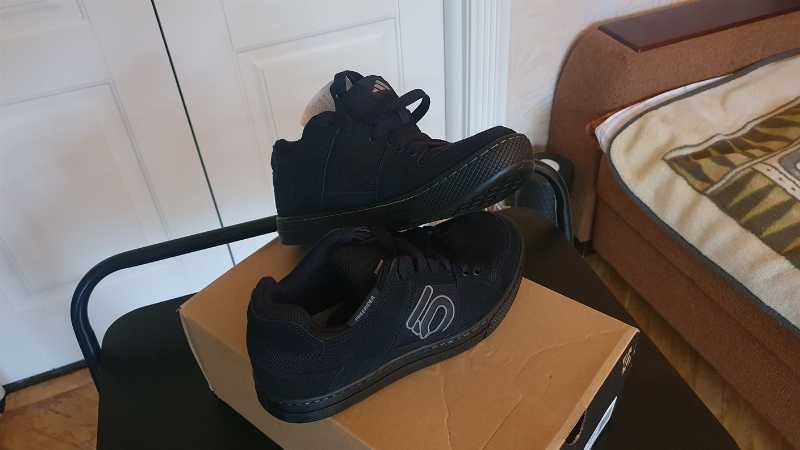 Кроссовки Adidas Five Ten Freerider 'Black Grey' - Новые - 40 2/3
