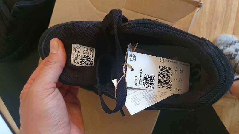 Кроссовки Adidas Five Ten Freerider 'Black Grey' - Новые - 40 2/3