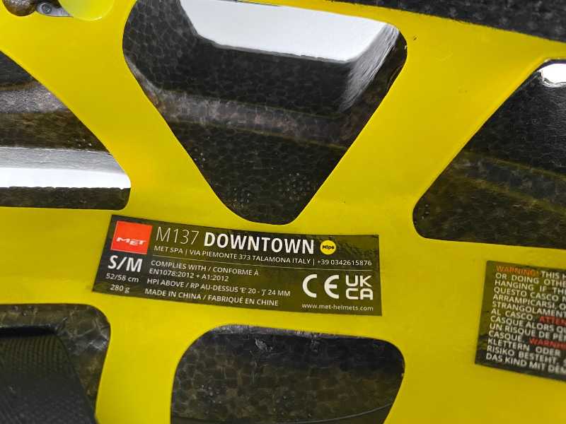 Шлем Met Downtown Mips, р. S/M (52/58)