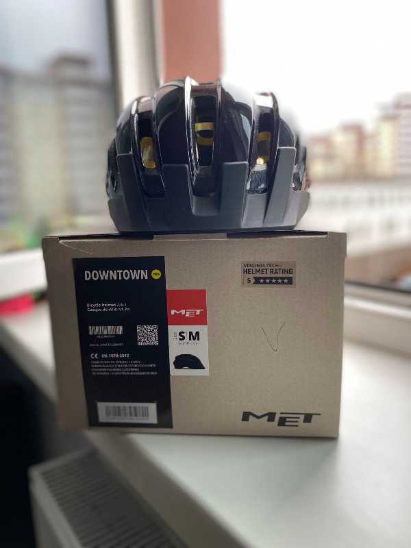 Шлем Met Downtown Mips, р. S/M (52/58)