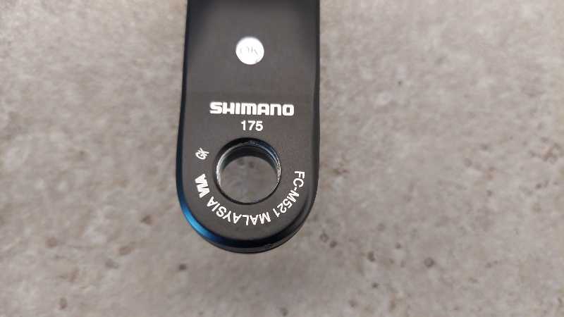 Шатуны Shimano Deore FC-M521 175 BCD 104 Octalink (вес 474 г)