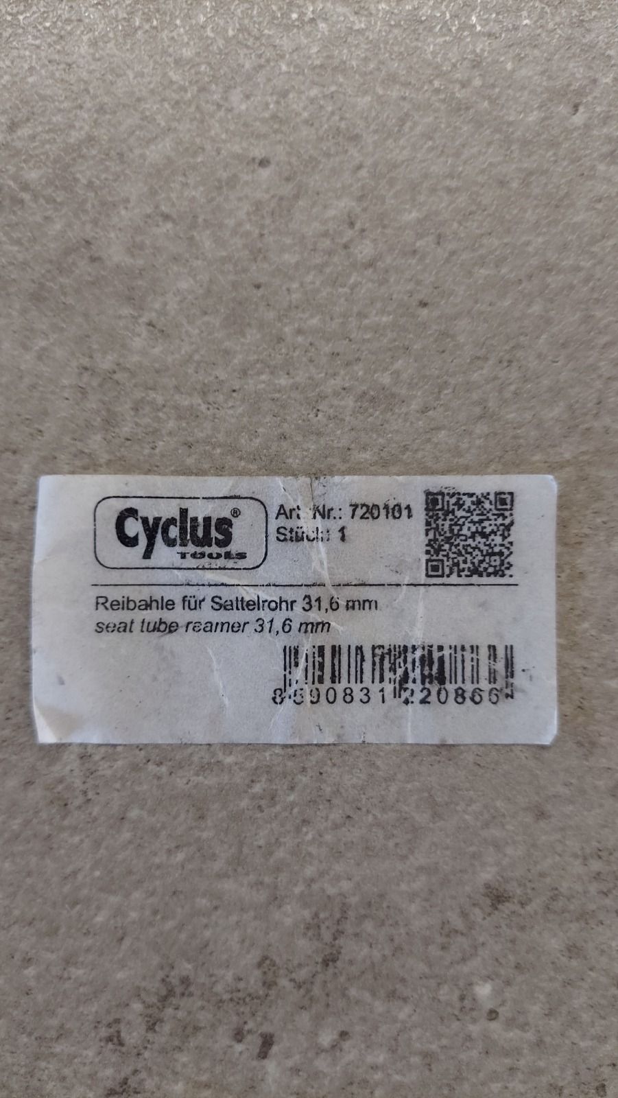 Оснастка CYCLUS TOOLS (ар. 720061) для развертки подседельной трубы , фрезы 27,2 и 31,6