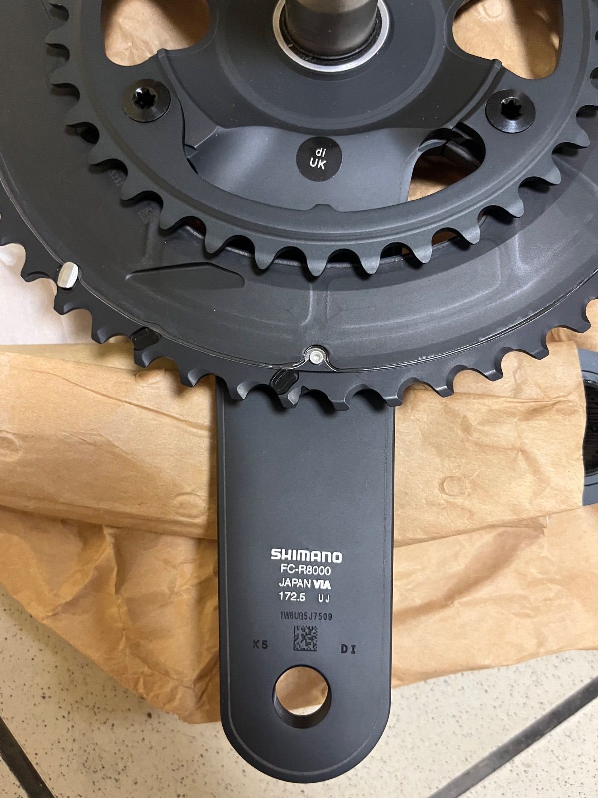 Система Shimano r8000 52-36 172,5mm