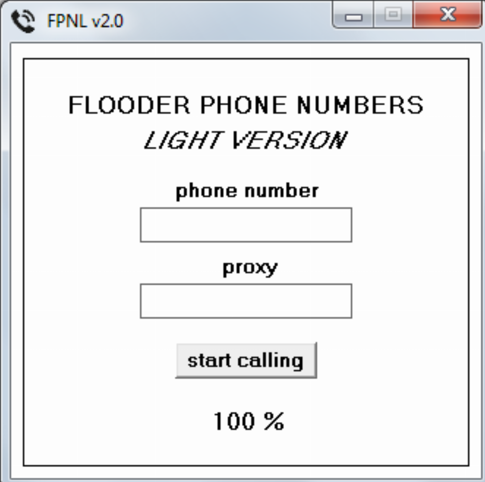 Phone Flooder. Флудер телефонов. Массовые звонки на телефон