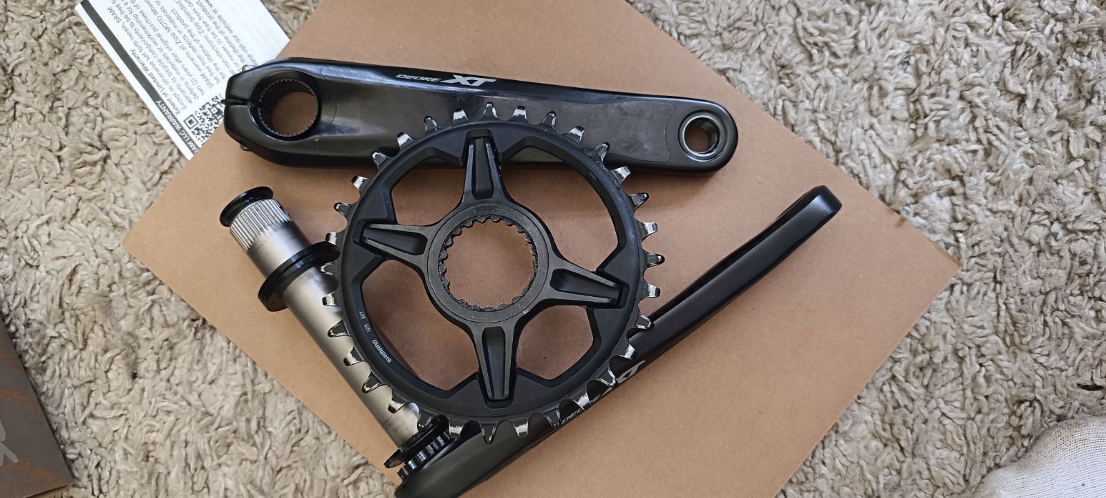 Шатуны Shimano xt m8120