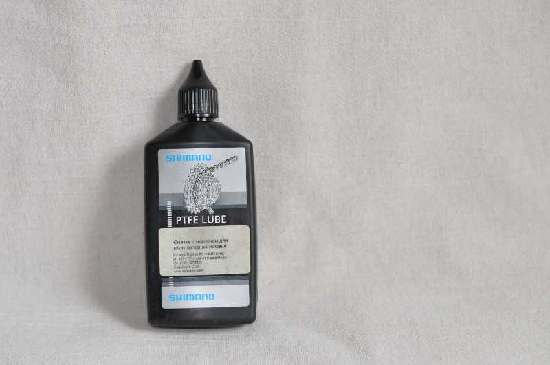 Остатки смазки с тефлоном Shimano
