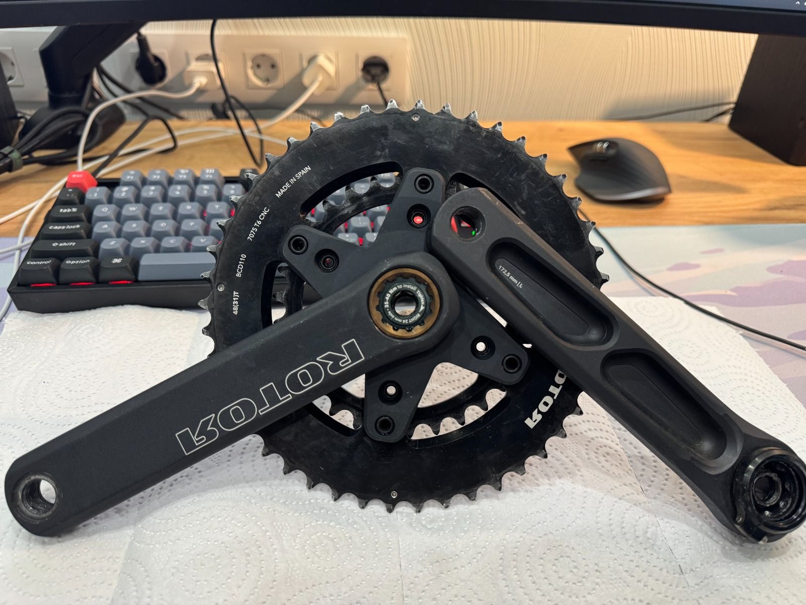 Система шатунов Rotor 48-31T 172,5mm