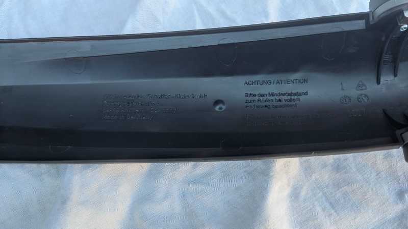 Комплект щитков (перед-зад )  SKS на  27.5