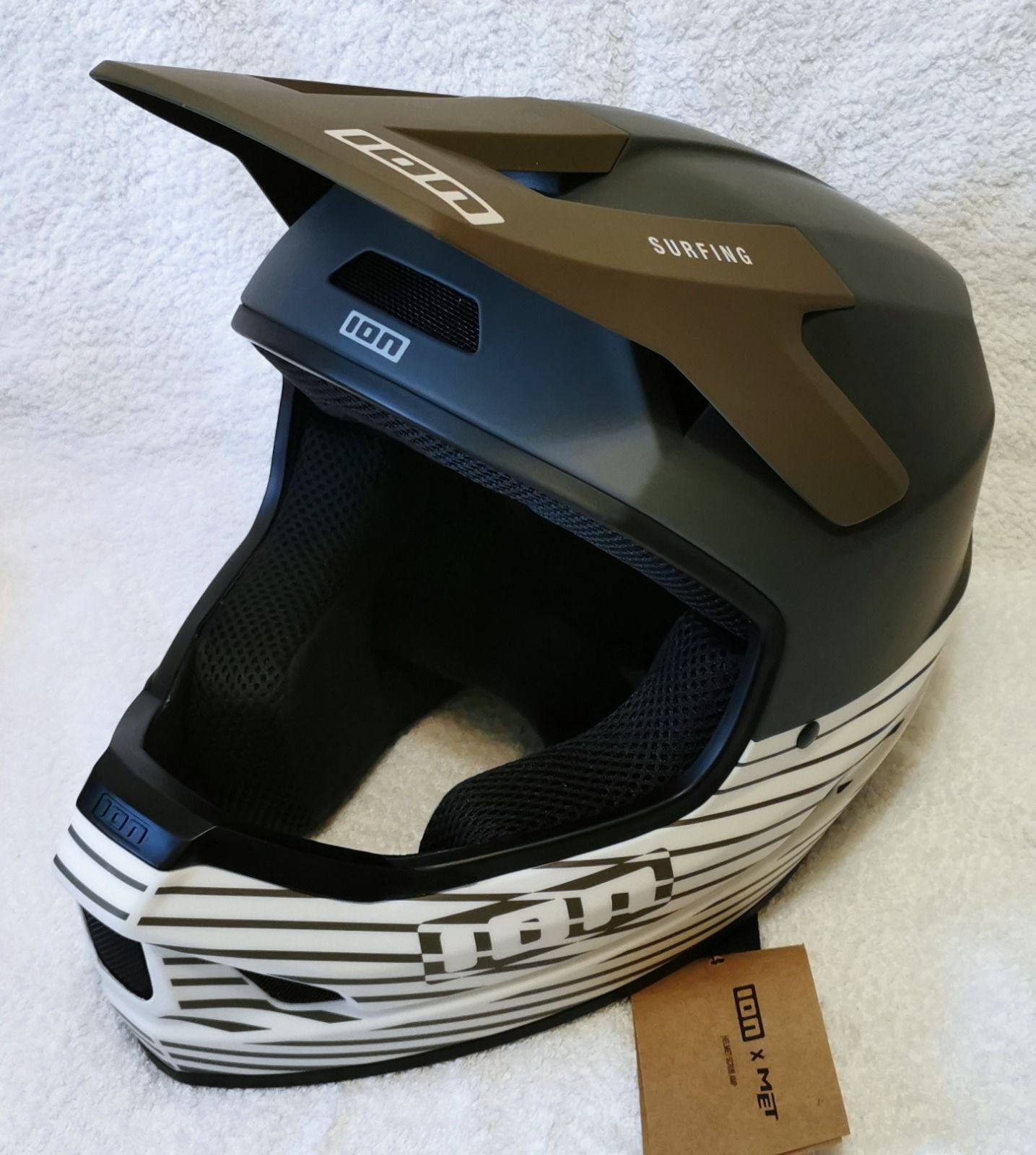 Полнолицевой шлем (фулфейс) ION Scrub Amp Helmet. Европа