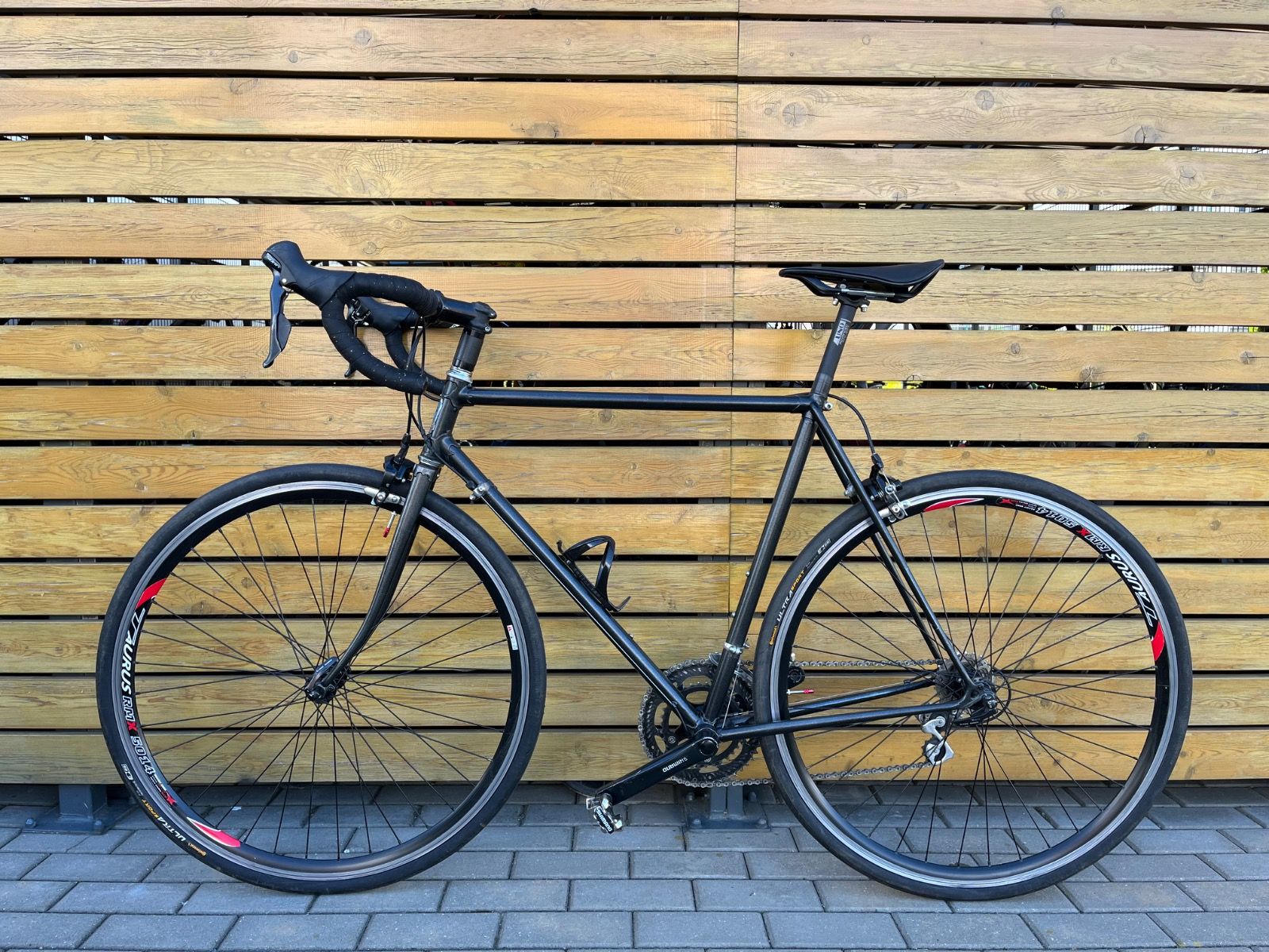 Шоссейник на базе ХВЗ и навеске Shimano
