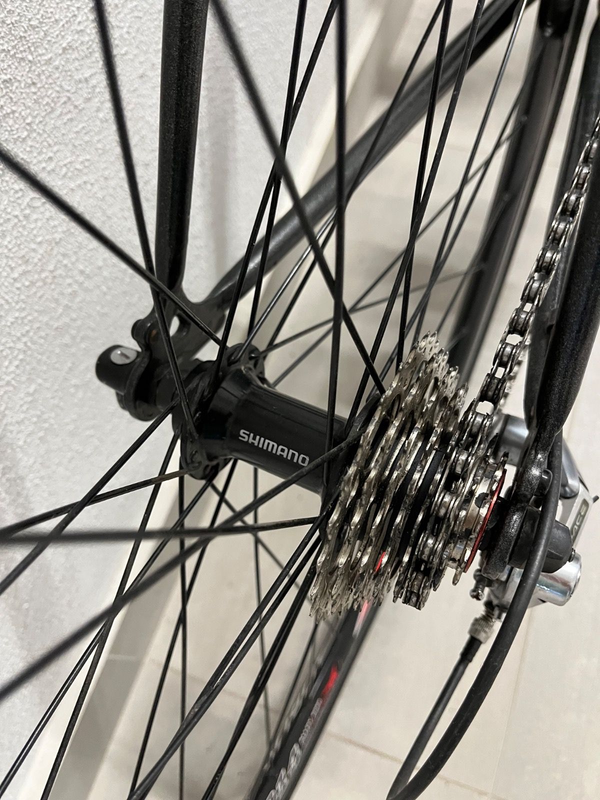 Шоссейник на базе ХВЗ и навеске Shimano