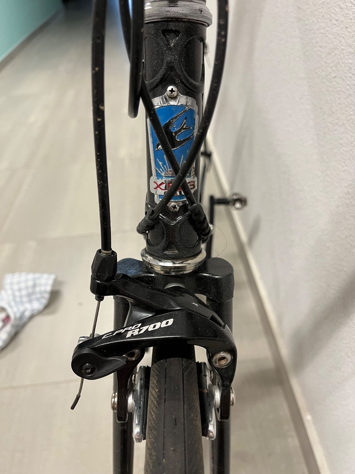 Шоссейник на базе ХВЗ и навеске Shimano