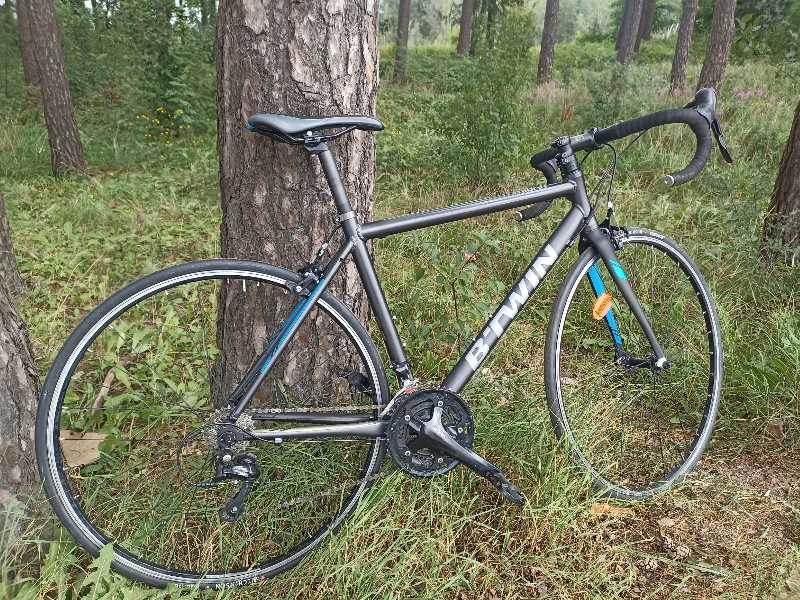 Шоссейный велосипед btwin triban 500