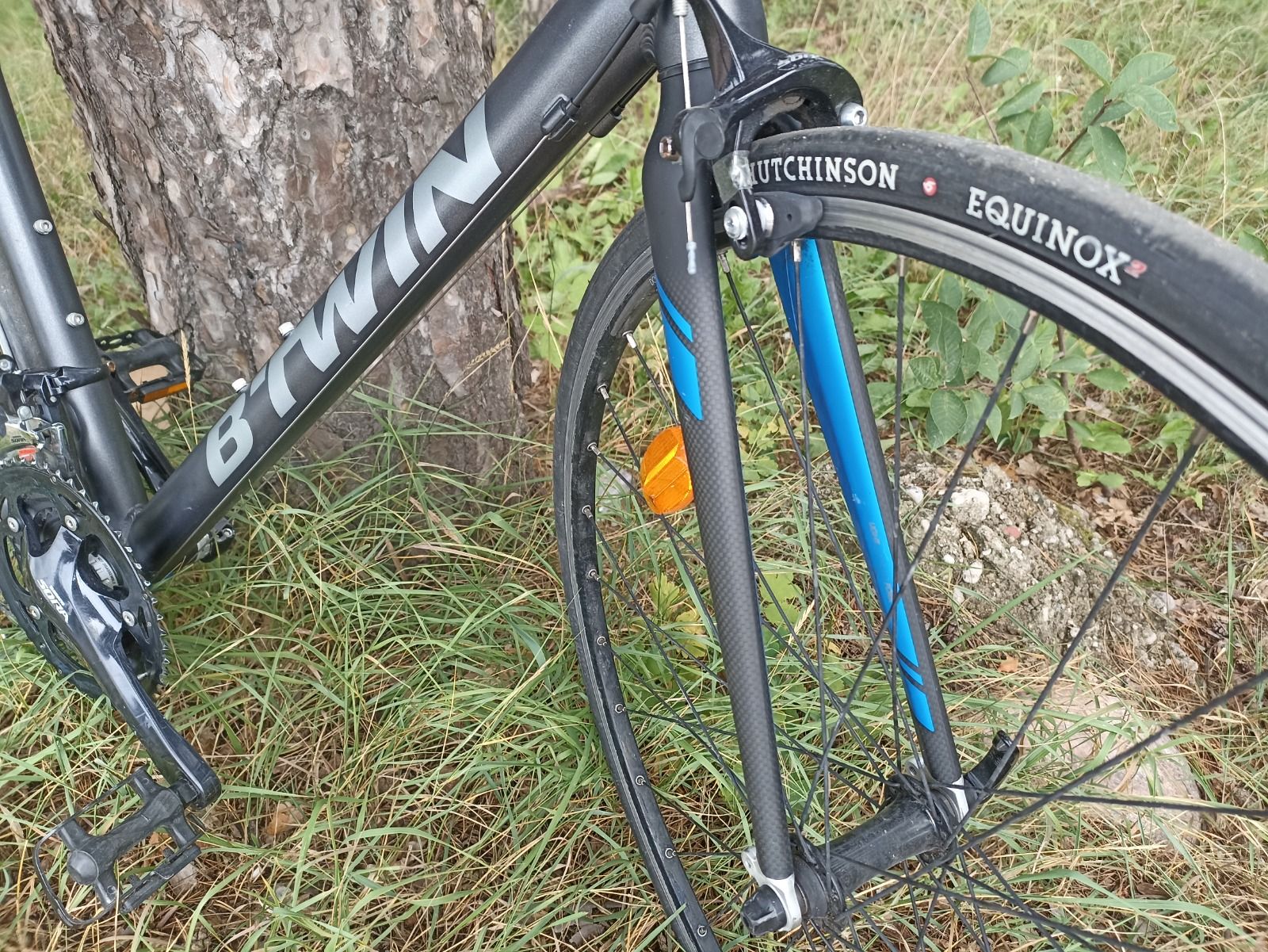 Шоссейный велосипед btwin triban 500