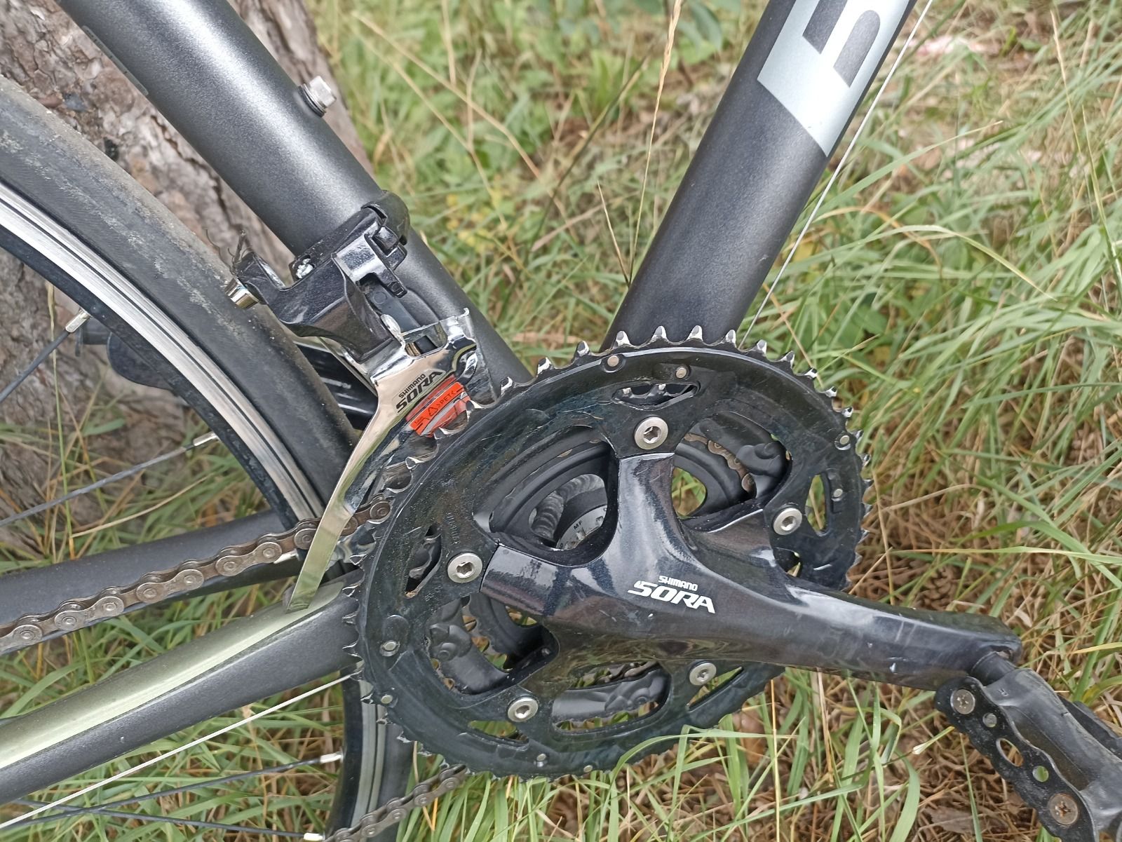 Шоссейный велосипед btwin triban 500