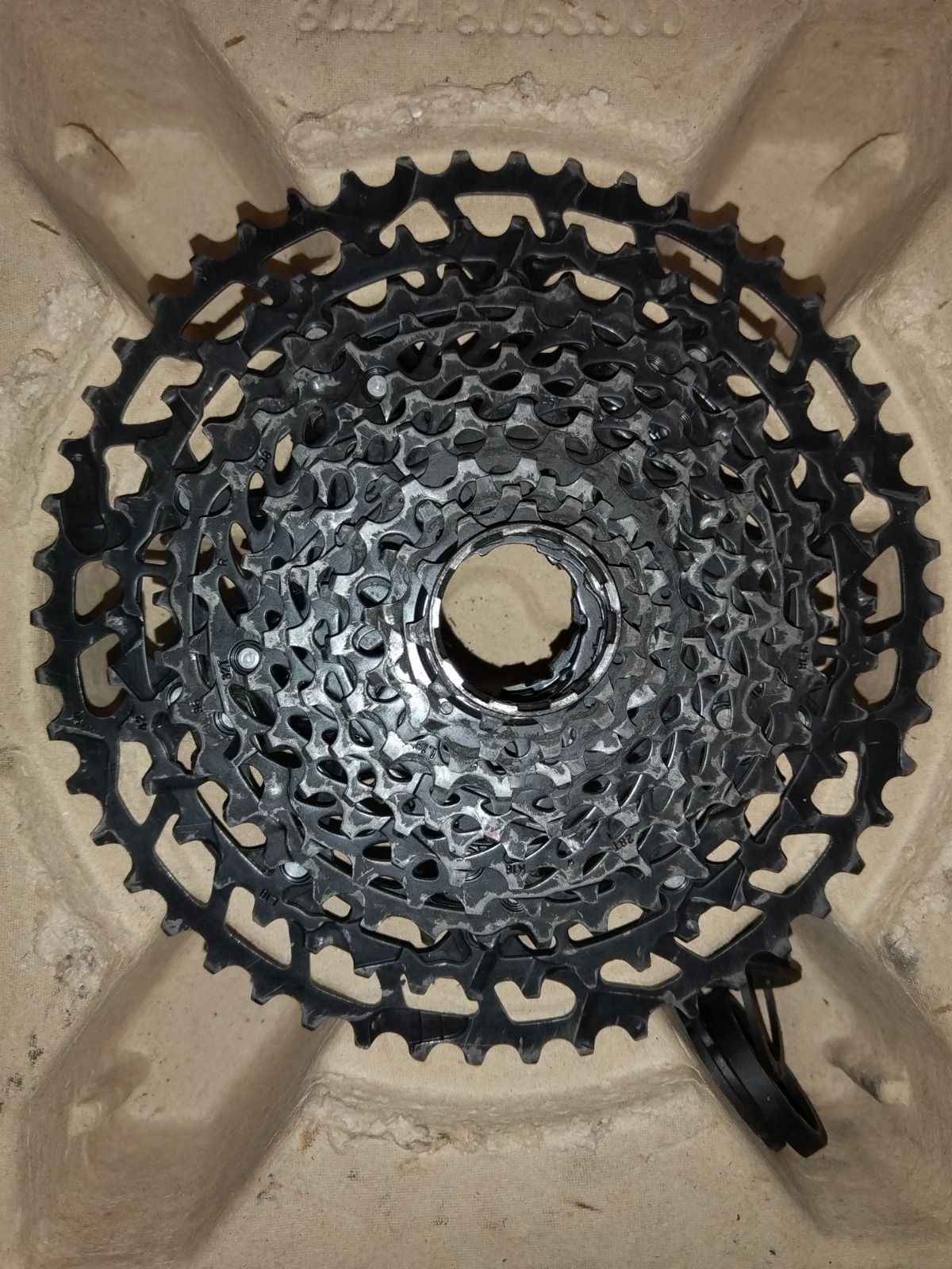 SRAM NX PG1230 (12ск) + передняя звезда 30t+ переключатель SRAM NX  + монетка SRAM SX + задняя втулка Shimano FH-MT400B boost CL (люфт подшипника) + педали