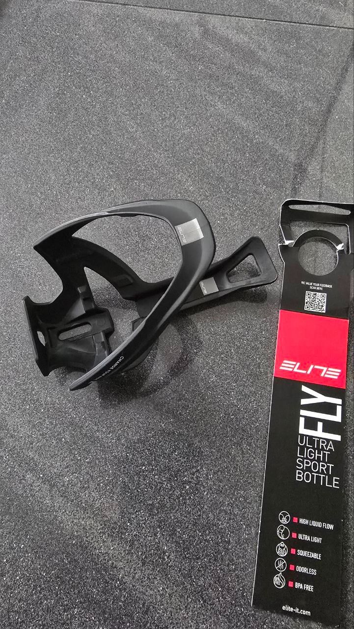 Флягодержатель Elite Rocko Carbon
