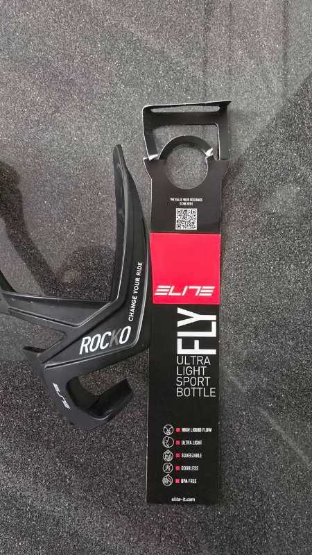Флягодержатель Elite Rocko Carbon