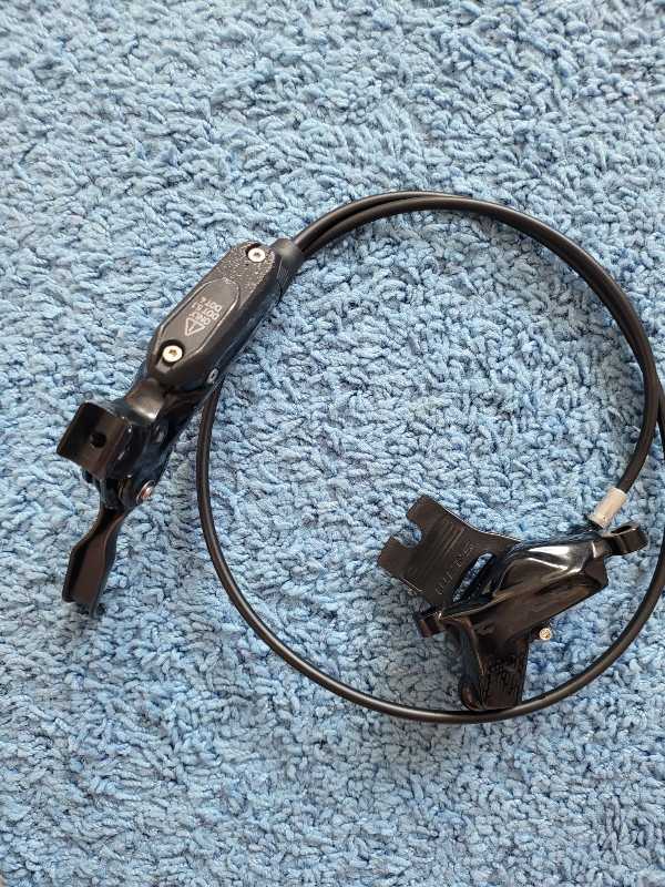 Новый тормоз Sram Code Ultimate, карбоновый рычаг,  перед