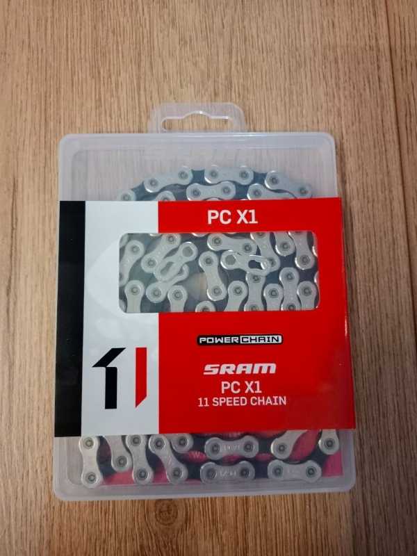 Новая цепь SRAM X1+PowerLock, 11-ск, 118 звеньев