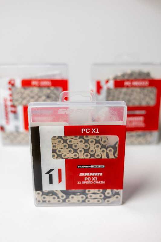 Новая цепь SRAM X1+PowerLock, 11-ск, 118 звеньев