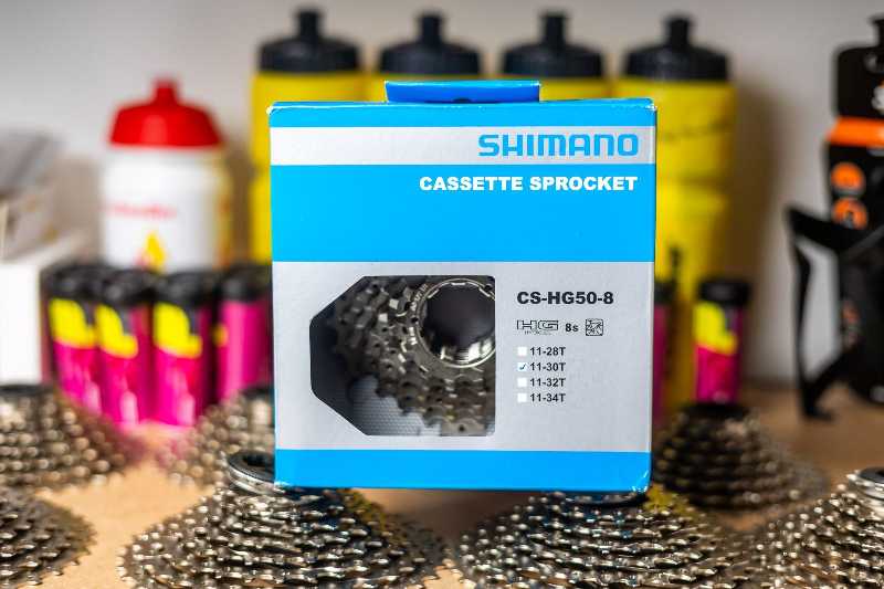 Новые кассеты Shimano HG50-8, 8ск, 11-30 и 11-34