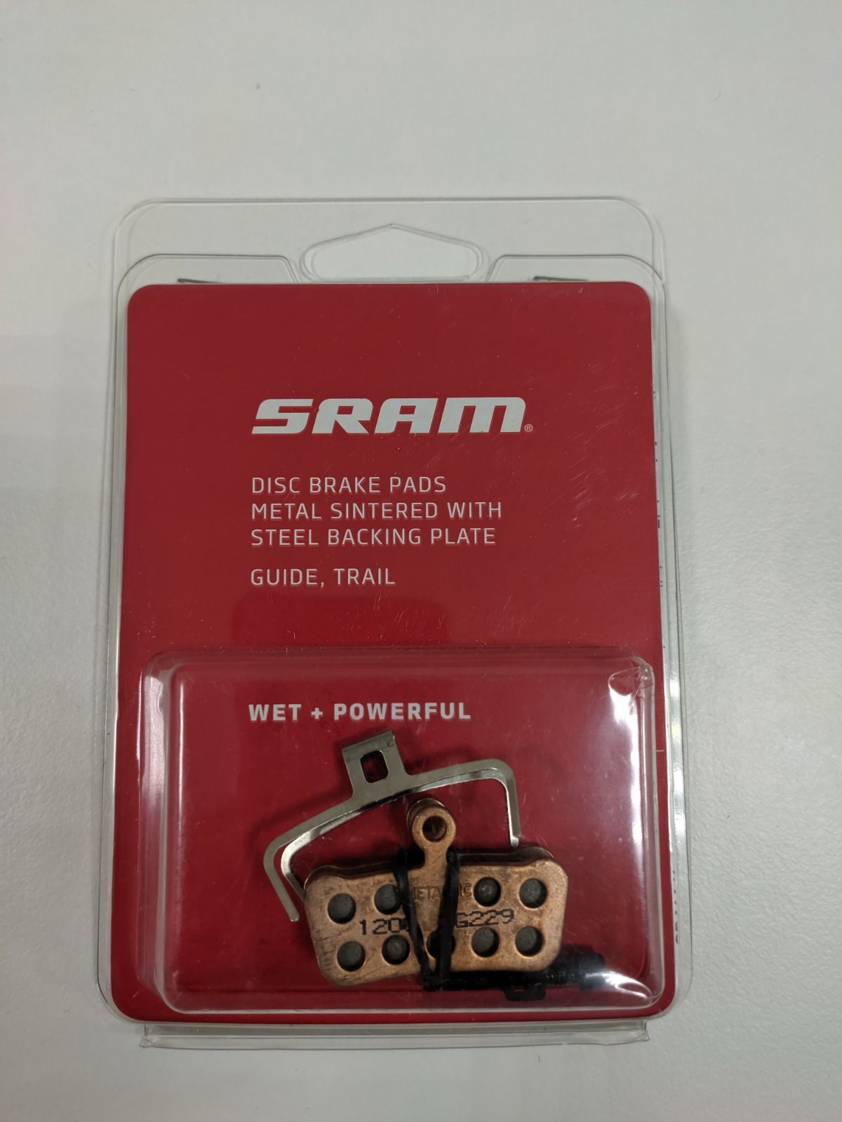 Оригинальные тормозные колодки Sram Sintered metal для G2/Guide/Trail