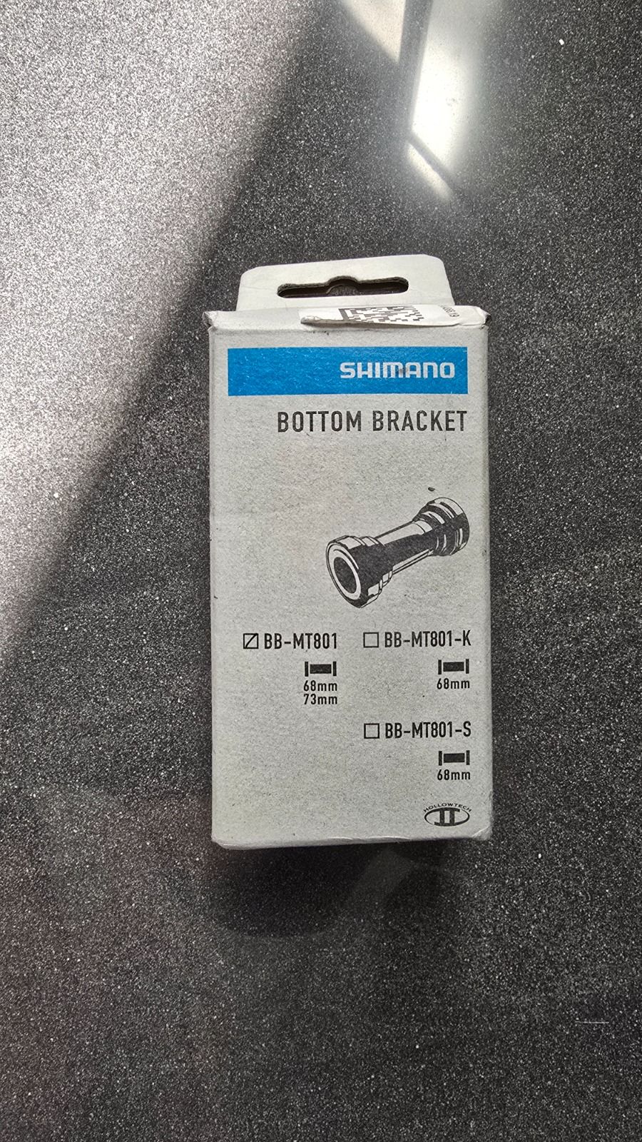 Каретка Shimano XT BB-MT801