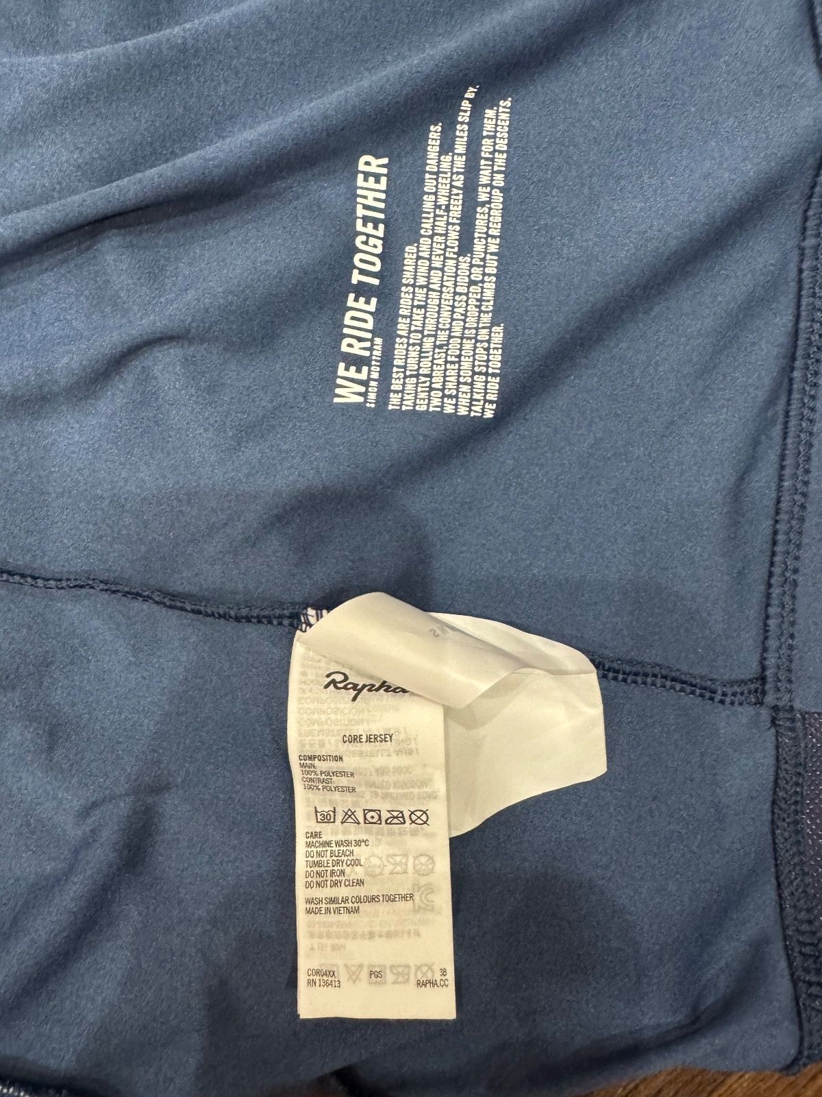 Джерси RAPHA CORE LIGHTWEIGHT JERSEY