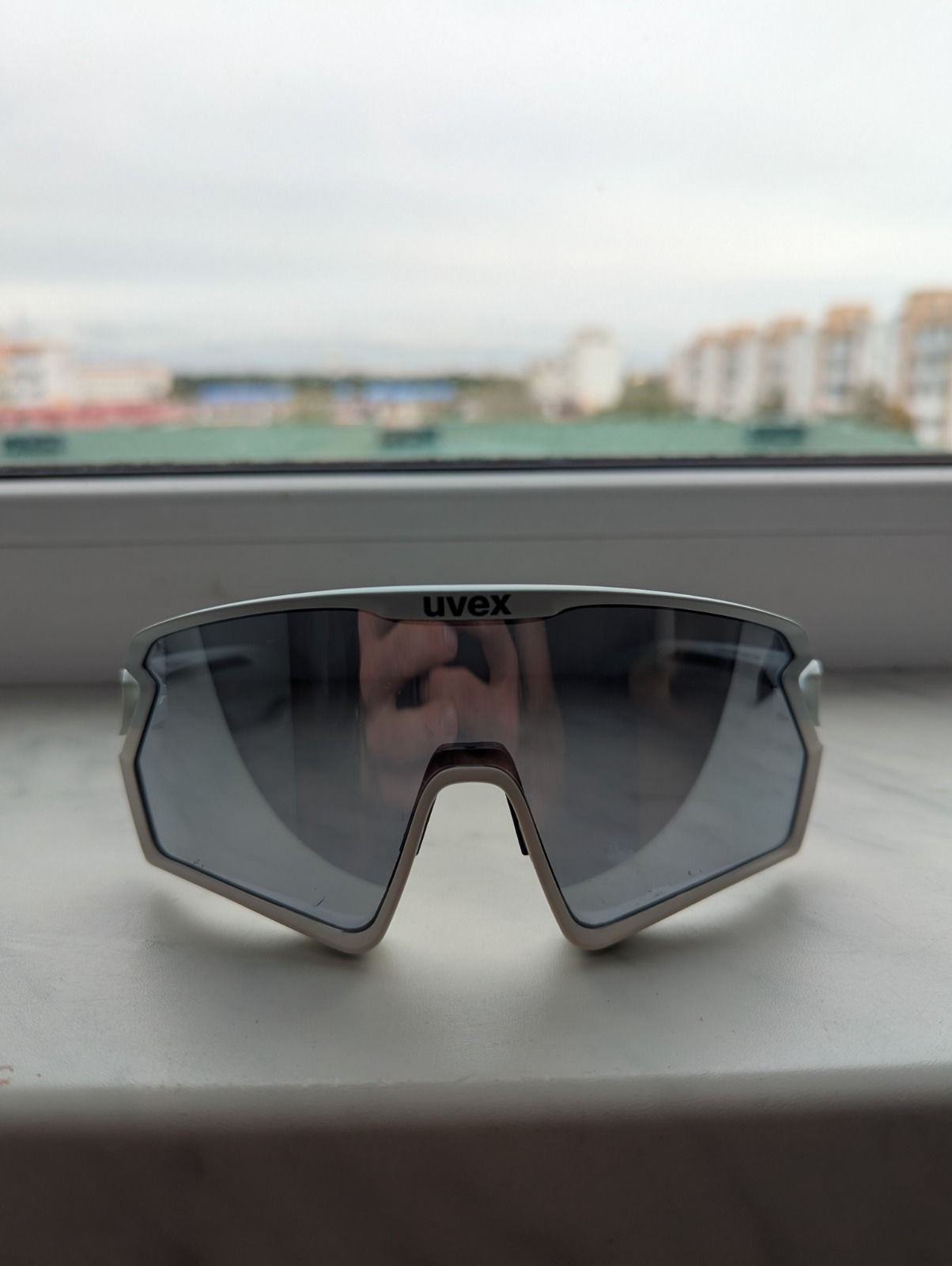 Uvex Sportstyle 231 2.0 glasses - Cloud matt mirror silver cat.2