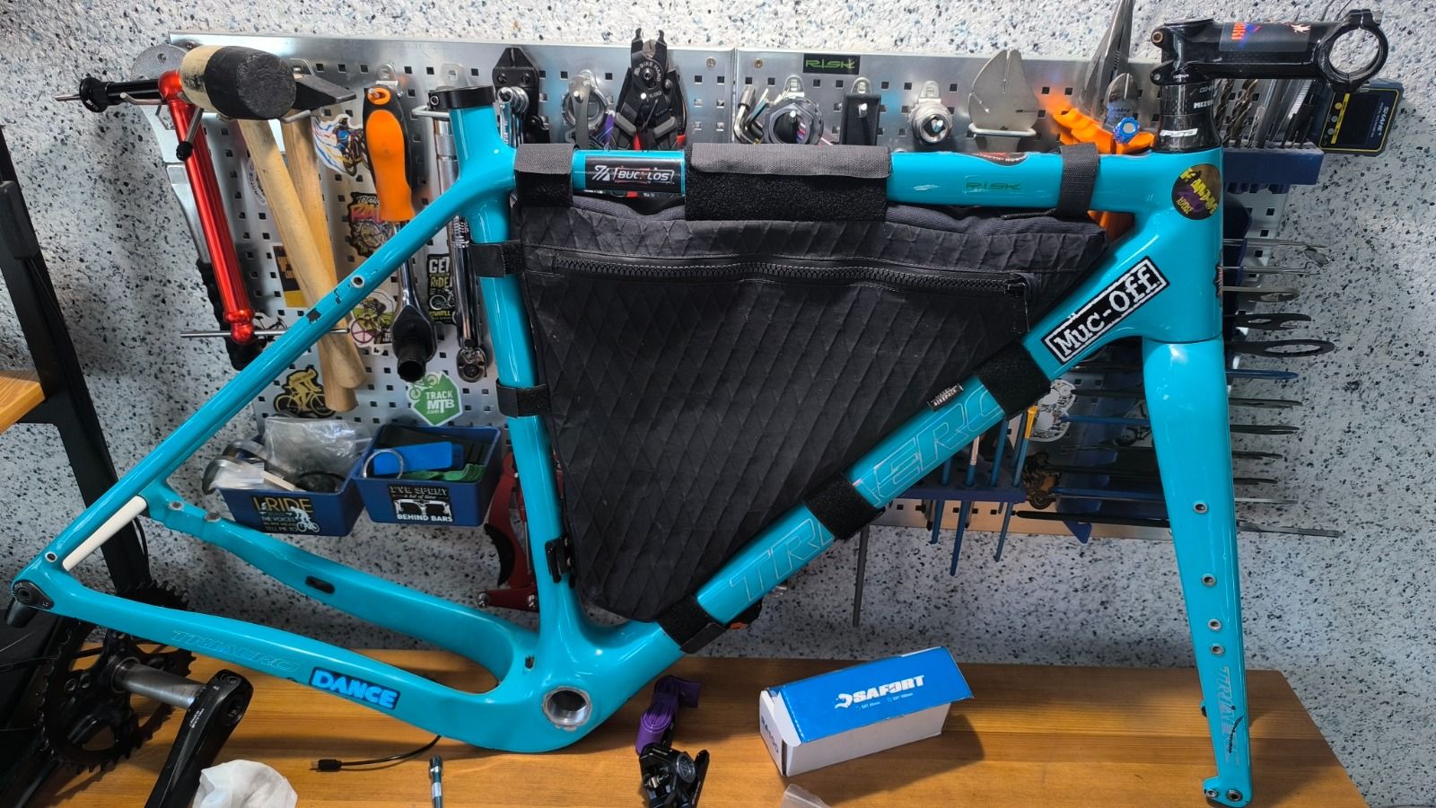 Карбоновая гравийная рама ICAN X-Gravel (52)