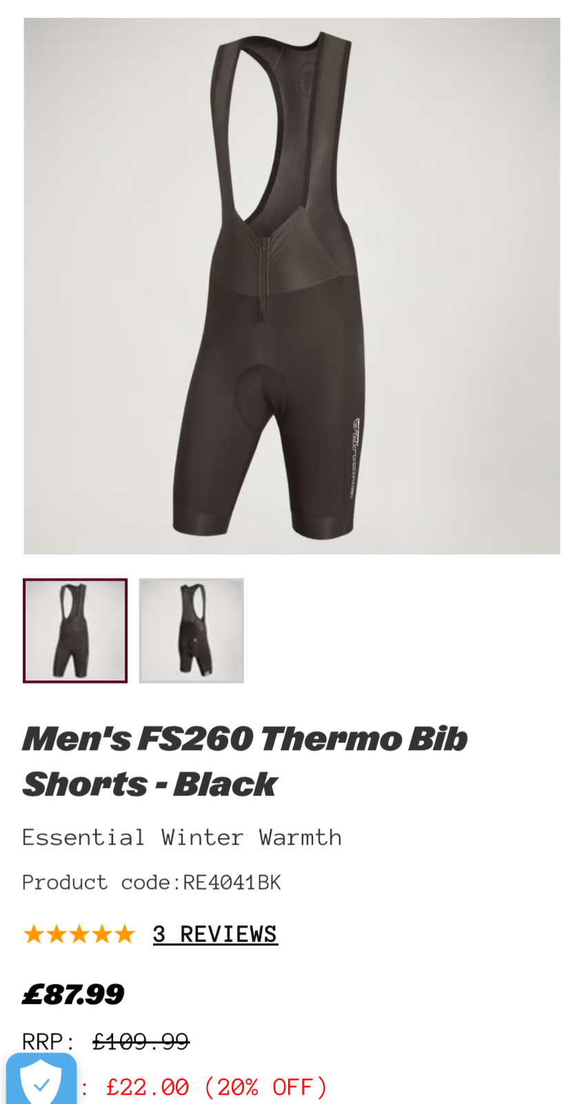 Новый Endura fs260-pro термо биб