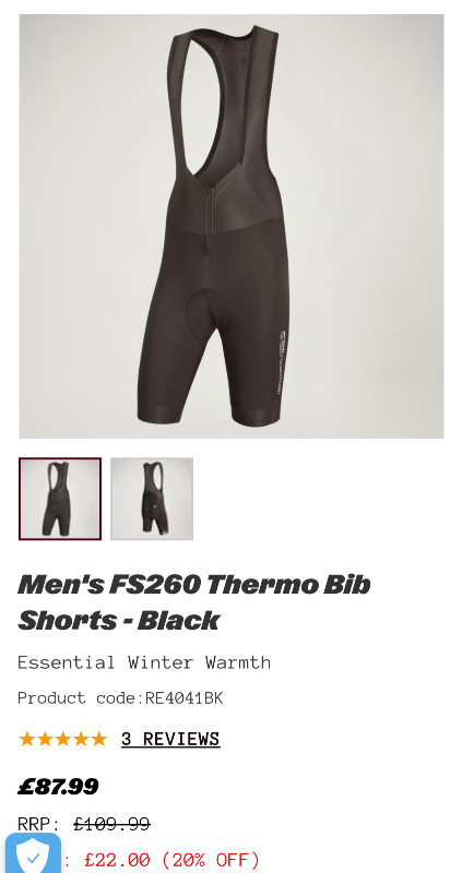 Новый Endura fs260-pro термо биб