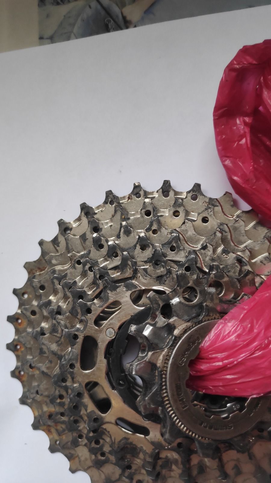 набор сет группа комплект 9s 9sp 9ск 9 скоростей Shimano Deore XT шатуны звёзды переключатели цепь каретка