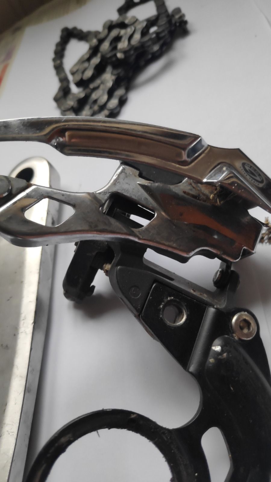 набор сет группа комплект 9s 9sp 9ск 9 скоростей Shimano Deore XT шатуны звёзды переключатели цепь каретка