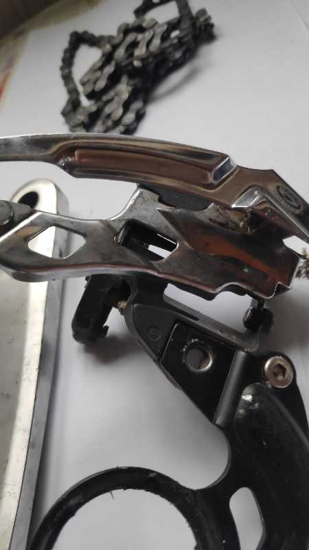 набор сет группа комплект 9s 9sp 9ск 9 скоростей Shimano Deore XT шатуны звёзды переключатели цепь каретка