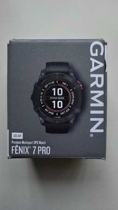 Garmin Fenix 7 Pro Solar