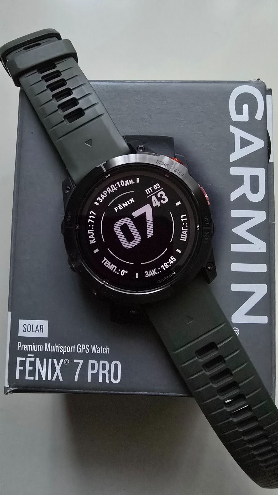 Garmin Fenix 7 Pro Solar