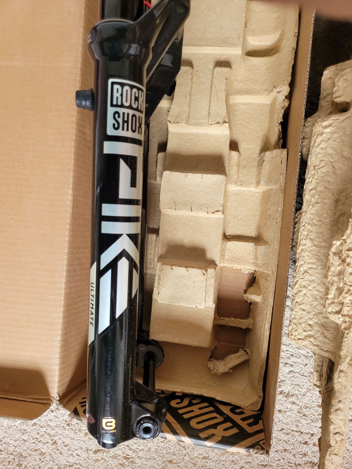 Rockshox Pike Ultimate новейший картридж 3 27.5