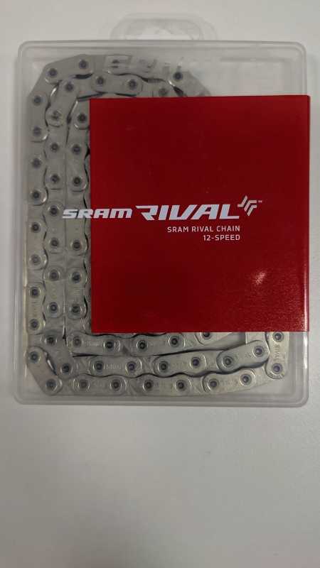 Новая цепь SRAM Rival, Flat-Top, с замком PowerLock, 12-ск, 120 зв