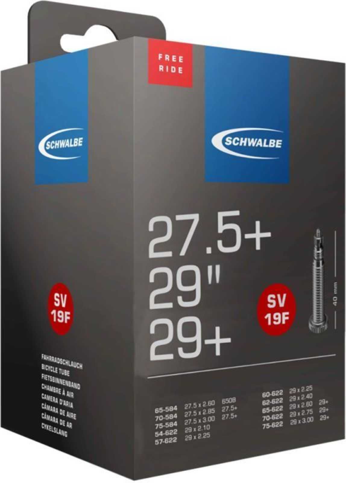Камера Schwalbe Freeride Light 27.5+-29+ (54-75мм)