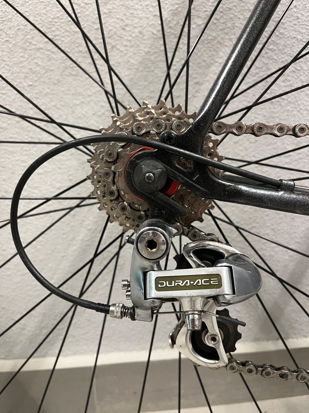 Шоссейник на компонентах Shimano, рама ХВЗ Старт-шоссе 87г