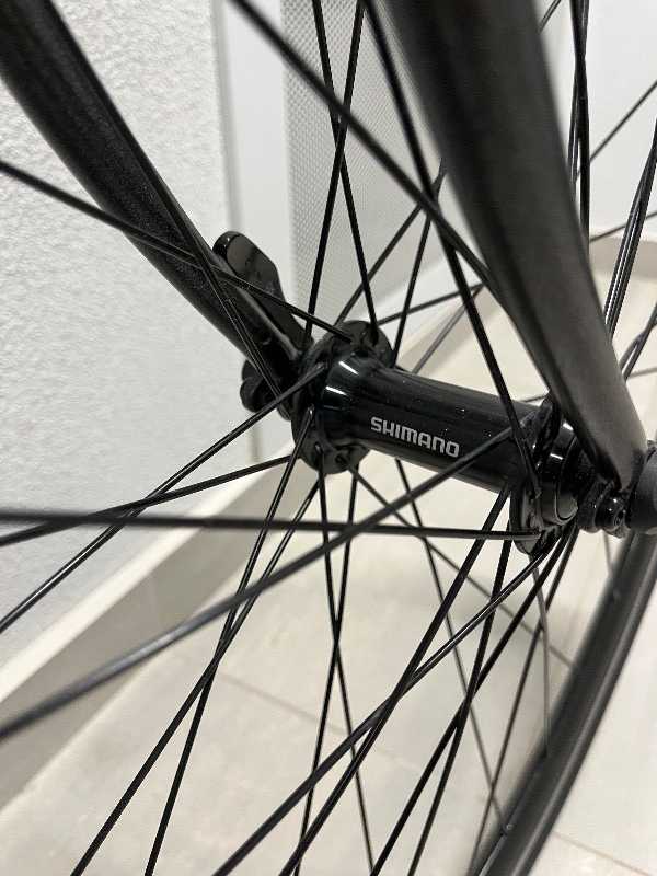 Шоссейник на компонентах Shimano, рама ХВЗ Старт-шоссе 87г