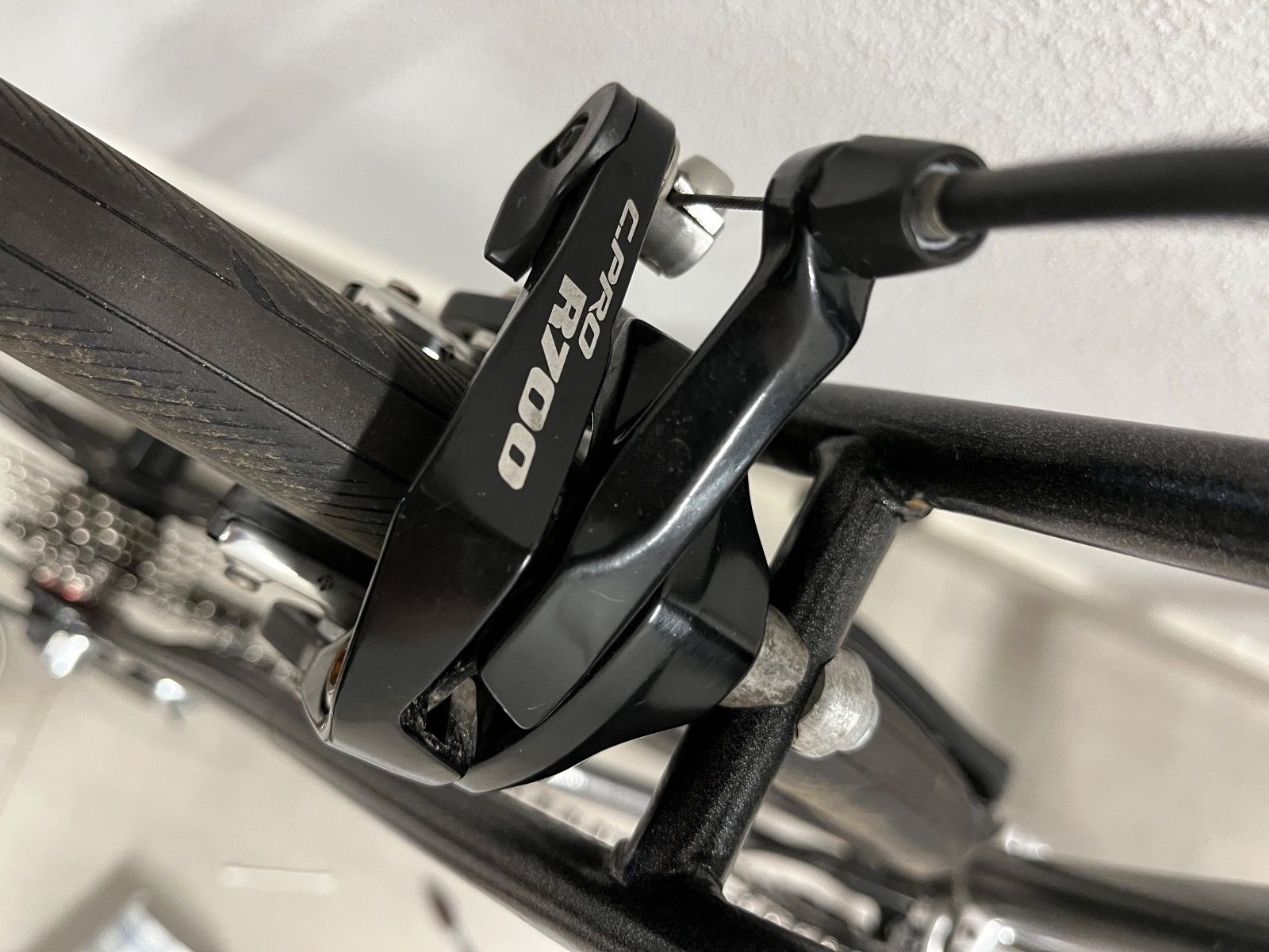Шоссейник на компонентах Shimano, рама ХВЗ Старт-шоссе 87г