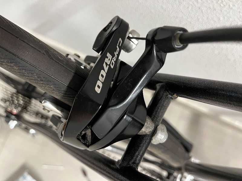 Шоссейник на компонентах Shimano, рама ХВЗ Старт-шоссе 87г