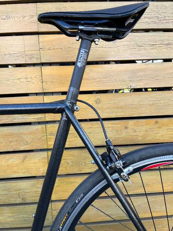 Шоссейник на компонентах Shimano, рама ХВЗ Старт-шоссе 87г