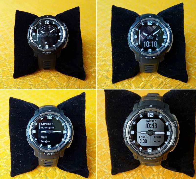 Cпортивно-туристические гибридные часы Garmin