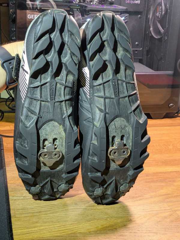 Велотуфли shimano sh-me200 (42 размер)