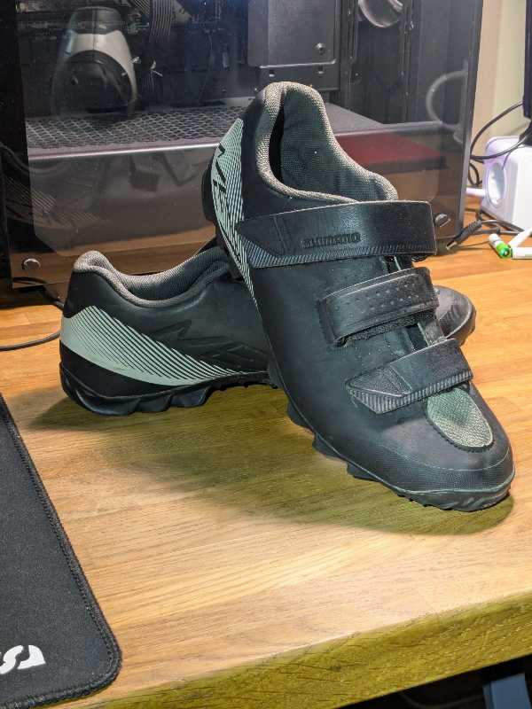 Велотуфли shimano sh-me200 (42 размер)